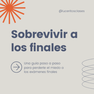 E-book Sobrevivir a los éxamenes finales